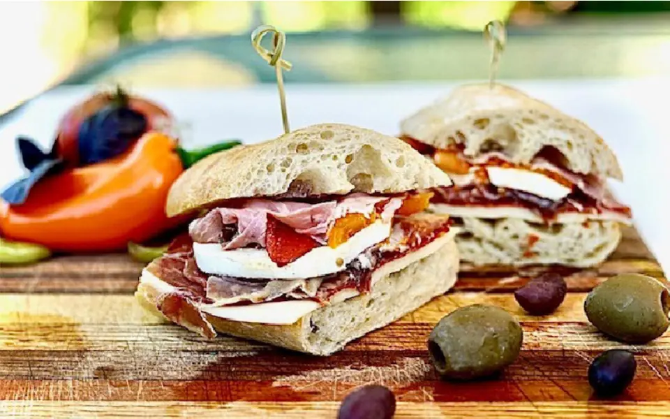 Two Ciabatta Sandwiches
